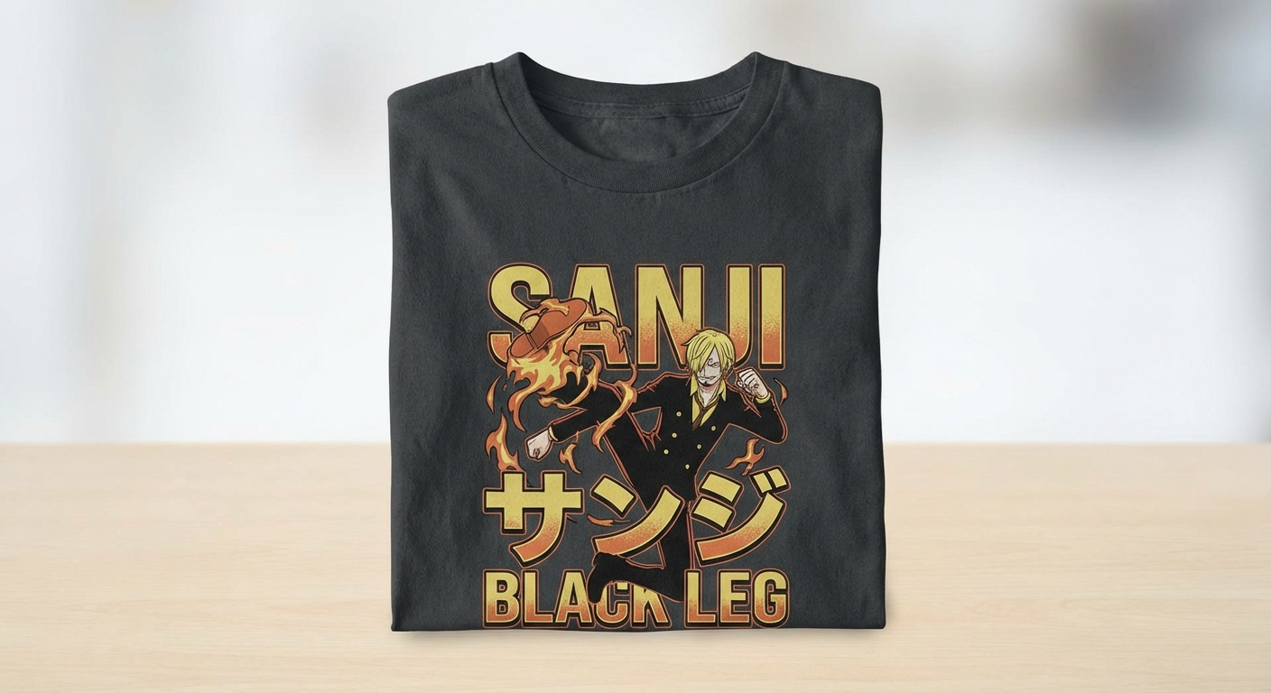 Sanji Black Leg Tee